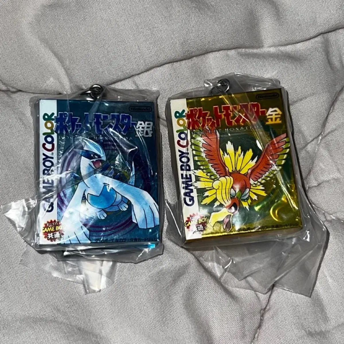 (最安値 まとめ) ポケットモンスター ポケットモンスター カートリッジ キーホルダー GOLD SILVER GOLD チップ