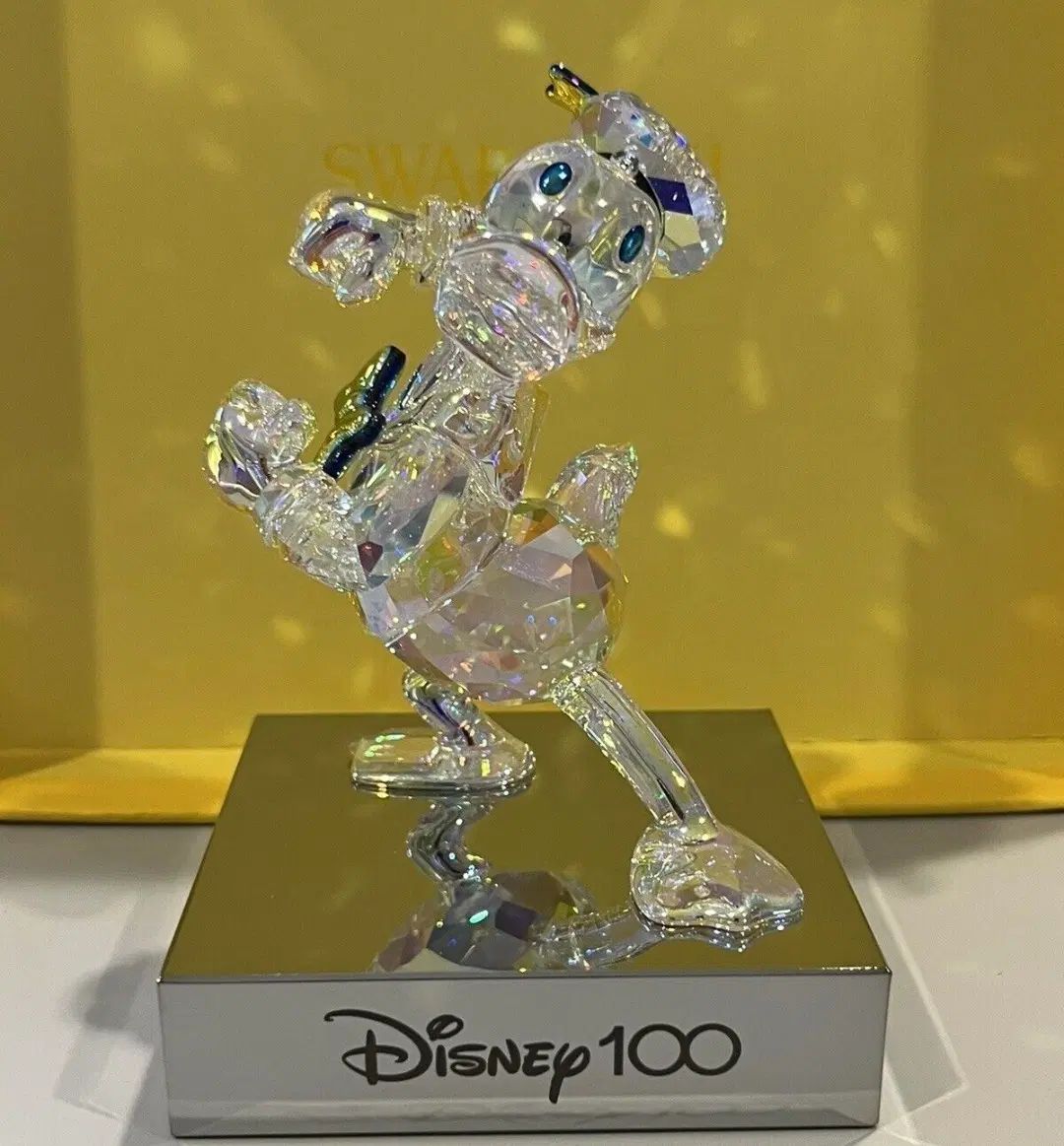 スワロフスキー ディズニー100 ドナルドダック クリスタル フィギュア 42,087円