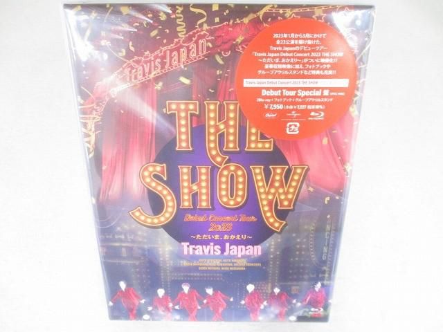 未開封 Travis Japan Debut Concert Tour 2023 THE SHOW 〜ただいま、おかえり〜 Debut Tour Special盤 Blu-ray