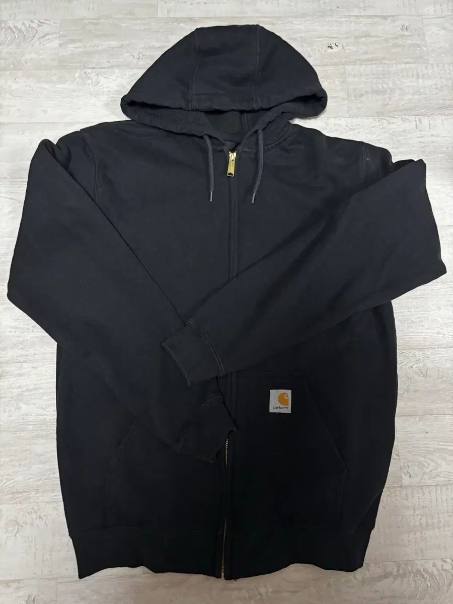 Carhartt カーハート フードジップアップ ブラック S