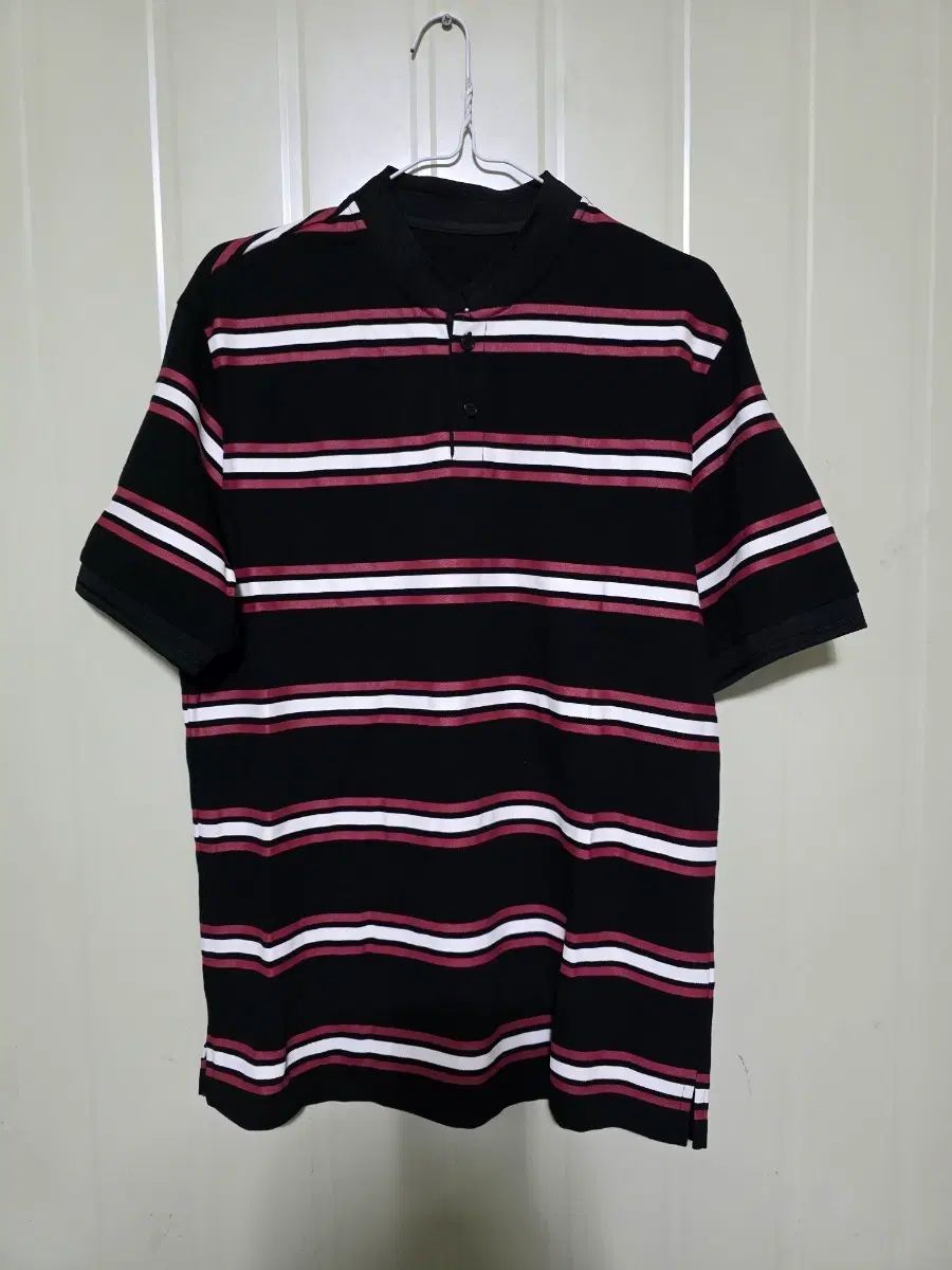システムオム ストライプ カラーTシャツ 100