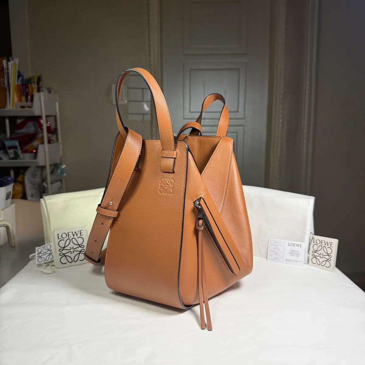 { スモール } LOEWE ロエベ ハンモックバッグ トゥーバッグ ショルダーバッグ