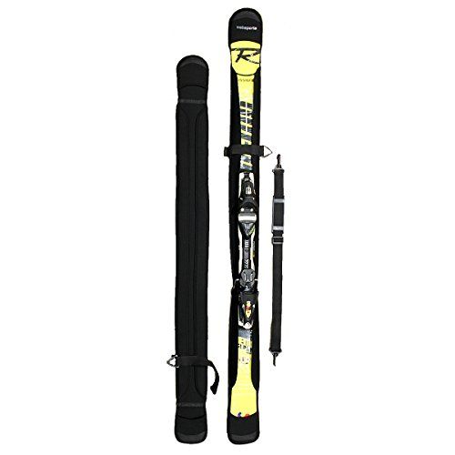 websports スキー用ソールカバー FAT ファットスキー用 165?180cm対応 ショルダーベルト付 左右セパレートソールガード スキーケース 25637ym