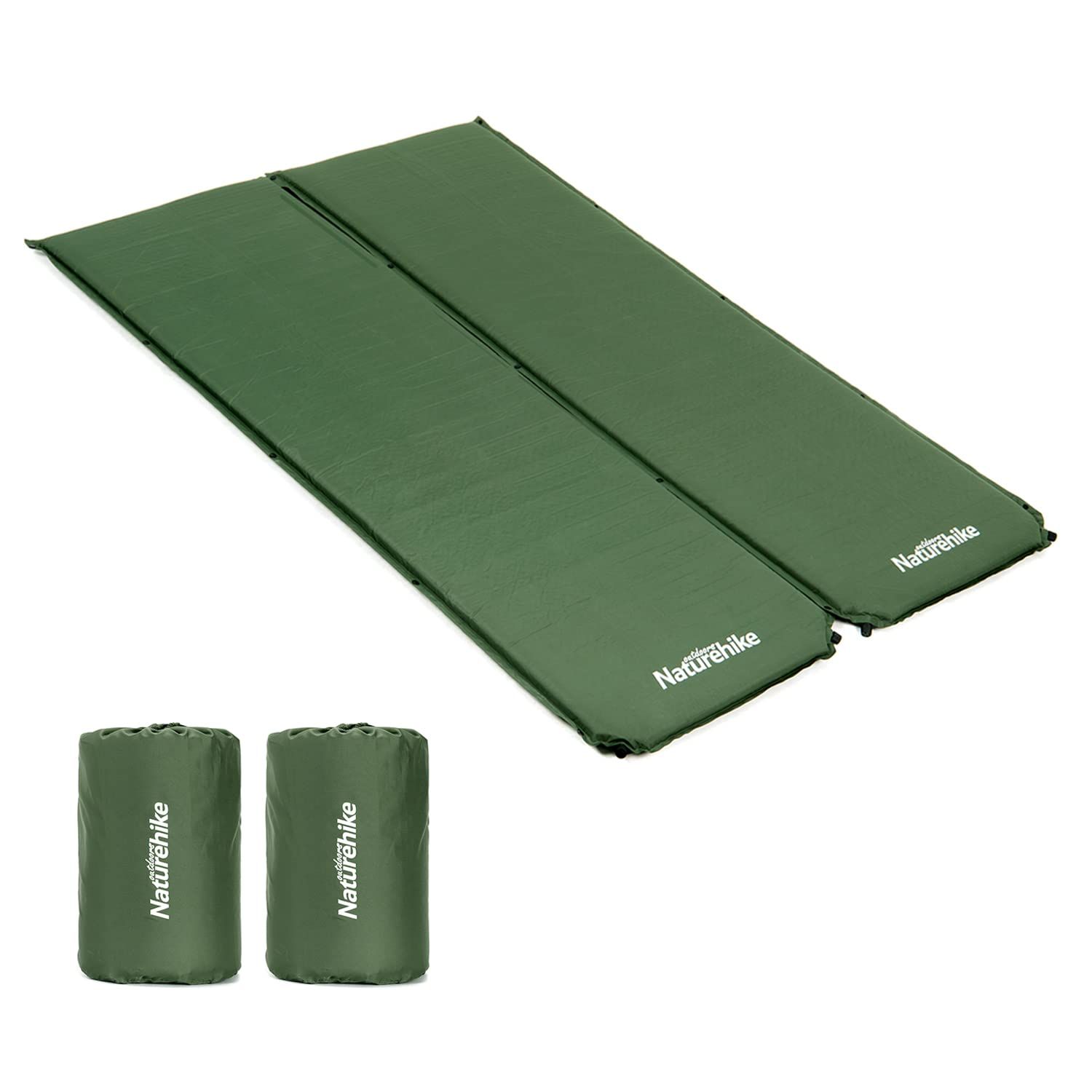 ★新品★Naturehike エアーマット 自動膨張 R値 3.3 厚手5cm 無限連結可能 耐水加工 超軽量 キャンプ用 キャンピングマット アウトドア 車中泊マット テント泊 防水防潮 防災 四季使用可能 収納袋付き 6eacab4b