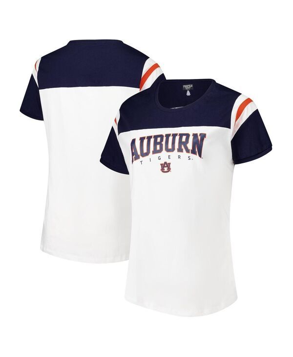 ファナティクス レディース トップス Tシャツ プラスサイズ Fanatics Womens White Auburn Tigers Plusize Winningear TShirt White ホ