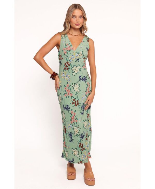 Petal and Pup レディース トップス ワンピース フラワー柄 ミディ フラワー Petal and Pup Womens Acilia Midi Dress Sage Floral Sag