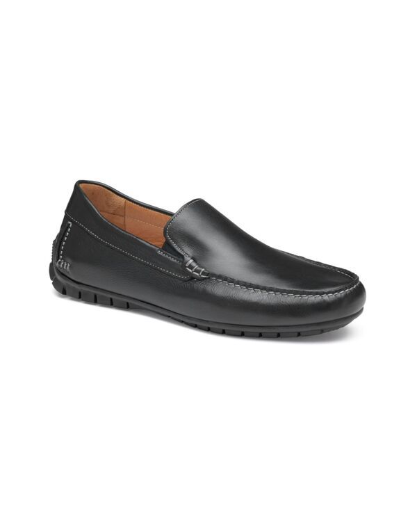 ジョンストンアンドマーフィー メンズ シューズ スリッポン・ローファー ローファー Johnston Murphy Mens Cort Moc Venetian Driving Loafers Bla 33,020円