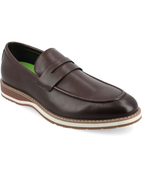 バンス メンズ シューズ スリッポン・ローファー ローファー Vance Co Mens Kahlil Tru Comfort Foam SlipOn Penny Loafers Brown ブラウン 15,466円