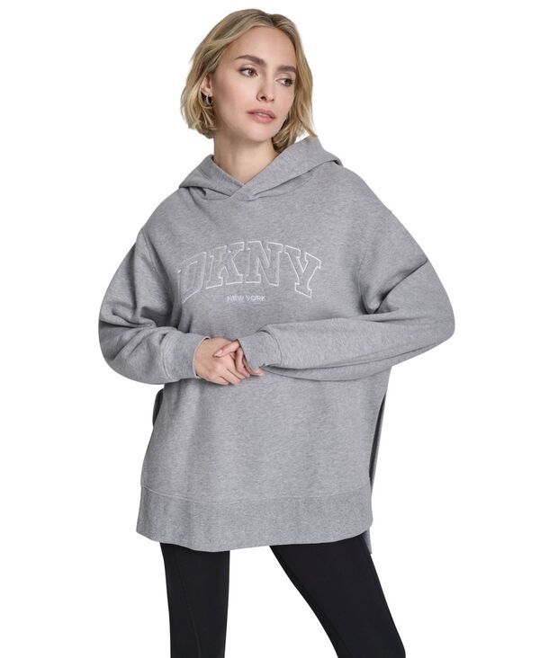 ダナ キャラン ニューヨーク レディース アウター パーカー・スウェット ロゴ DKNY Sport Womens 3D Puff Applique Varsity Logoversized Hood