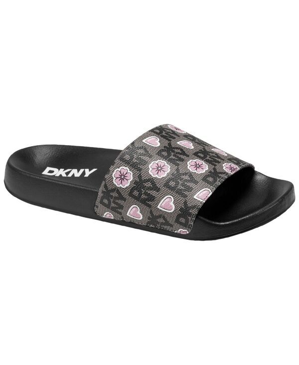 ダナ キャラン ニューヨーク レディース シューズ サンダル DKNY Womens Zella Slide Flat Sandals Black ブラック