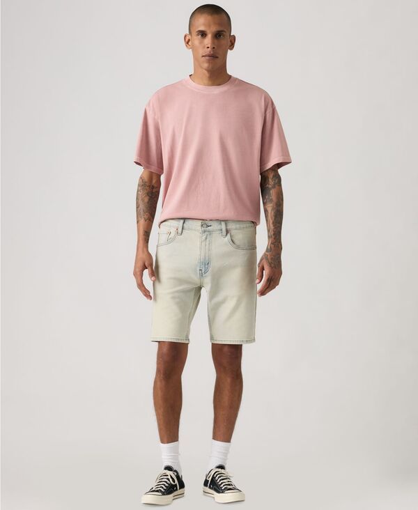 リーバイス メンズ ボトムス ハーフパンツ・ショーツ ショートパンツ Levis Mens 412 Flex SlimFit 9 Jean Shorts On My Grind