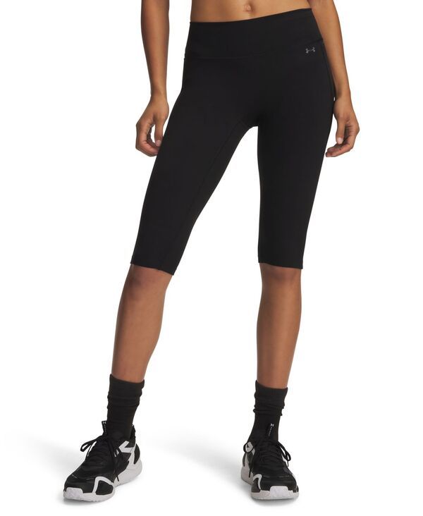 アンダーアーマー レディース ボトムス カジュアルパンツ キャップ Under Armour Womens Motion Capri Pants Ultimate Black ブラック