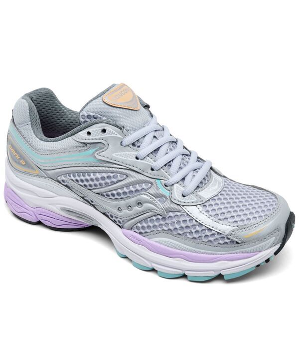 サッカニー レディース シューズ スニーカー Saucony Womens ProGrid Omni 9 Lifestyle Sneakers from Finish Line Gray Orchid 33,020円
