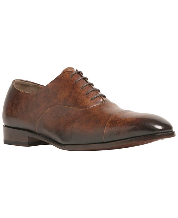 アンソニー ヴィア メンズ シューズ オックスフォード キャップ Anthony Veer Mens Genoa CapToe Oxfordresshoeclipse Tan タン