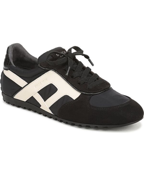 フランコサルト レディース シューズ スニーカー レース Franco Sarto Womens RaquelaceUp Sneakers BlackWhite NylonMicrofiber ホワイ