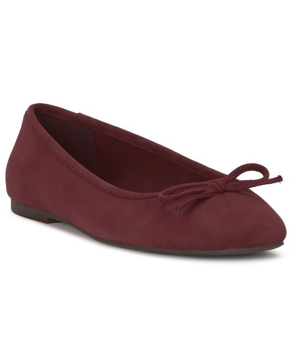 ラッキーブランド レディース シューズ パンプス Lucky Brand Womens Tinnia Bow Ballet Flats Cranberry Oiled Suede
