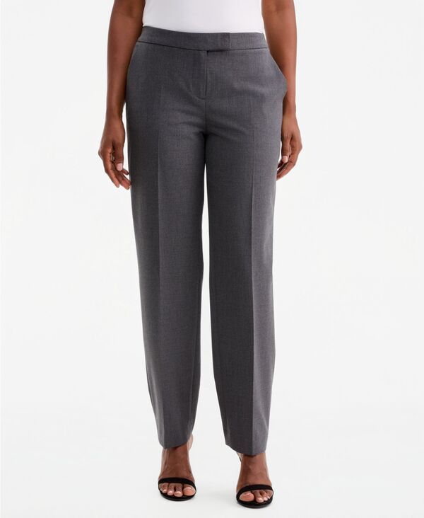 カスパール レディース ボトムス カジュアルパンツ ストレート プチ Kasper Womens Washable BiStretch MidRise FlyFront Straight Leg Pa 22,485円