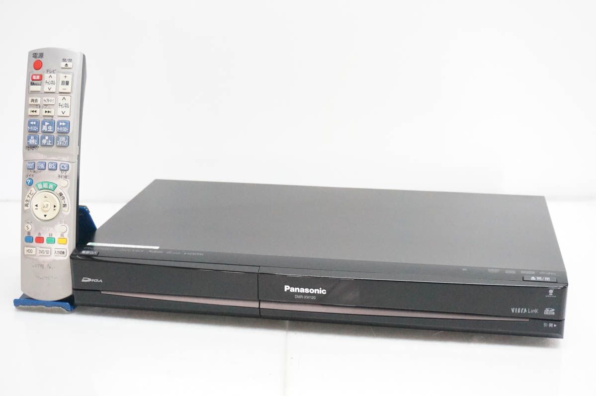 【中古】Panasonicパナソニック HDD搭載ハイビジョンDVDレコーダー DIGAハイビジョンディーガ HDD250GB DMR-XW120