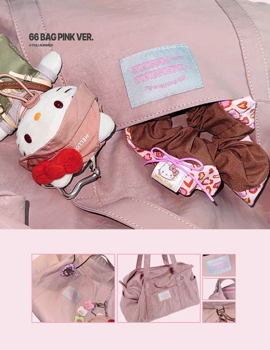 韓国イラストレーター作品 66バッグ ピンク 出品 韓国イラストレーター作品 66バッグ ピンク 出品
