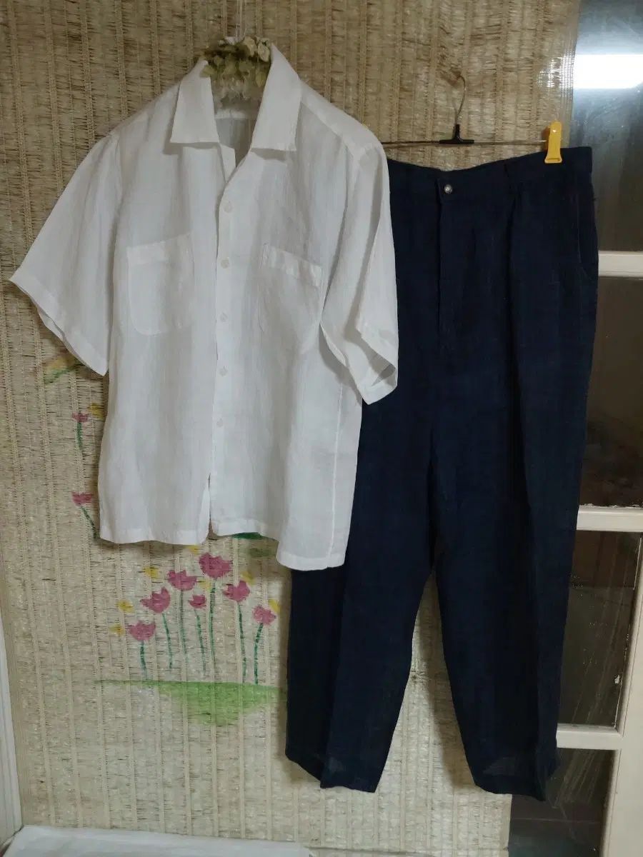麻リネンシャツズボンセット 13,514円