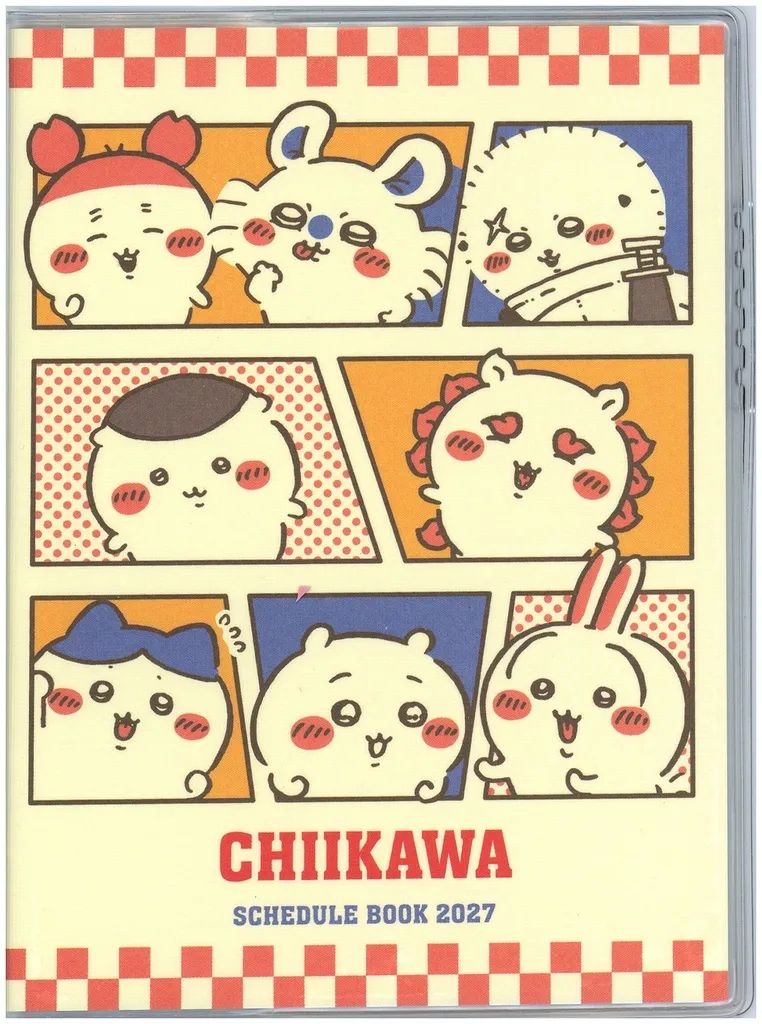 [Brand New] Stationery and Everyone Else Notebook Monthly A6 2027 “Chiikawa”