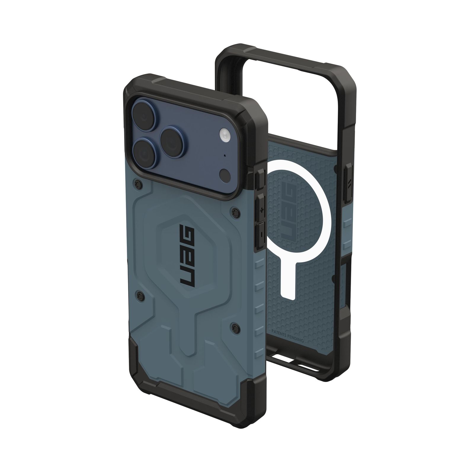 URBAN ARMOR GEAR UAG iPhone 17 Pro Max用 ケース パスファインダー - MagSafeミリタリーグレード保護カバーと互換性ありクラウドブルー [パスファインダー - クラウドブルー]