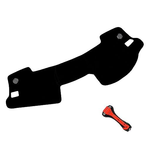 Ram スバル レヴォーグ ダッシュボードマット ブラック 合皮 GT/STI VM系 2014.6-2020.10 対応品 日焼け防止 反射防止 保護マット インテリア アクセサリー 内装パーツ 滑り止め仕様AR 4b8729fb