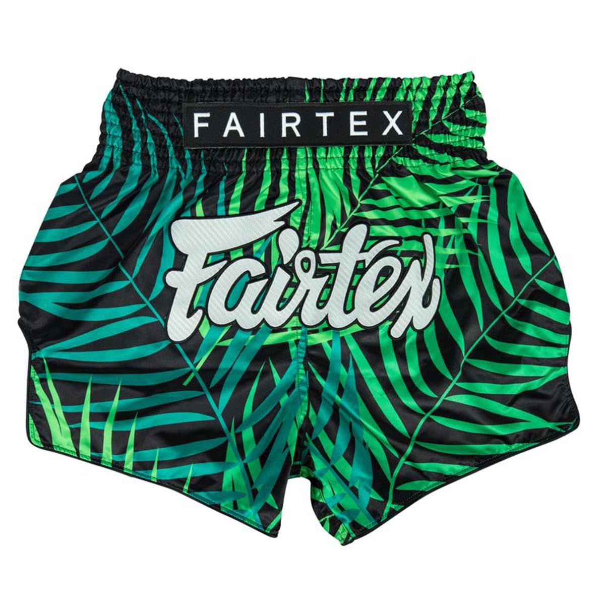 新品 [FAIRTEX] フェアテックス ムエタイパンツ キックパンツ キックボクシング パンツ トランクス ショーツ 試合用 練習用 格闘技 トレーニング メンズ レディース タイ製 BS1945-Tropical XS