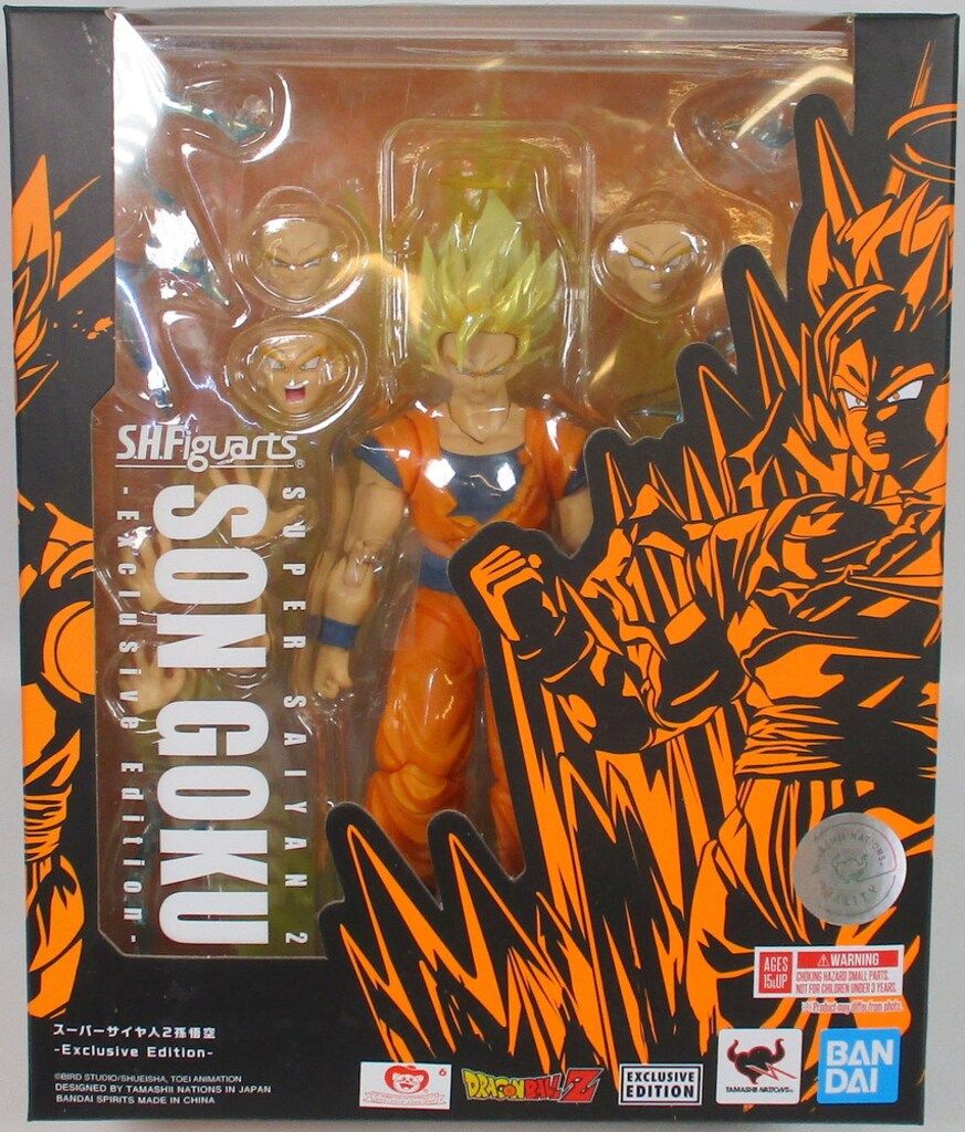 バンダイ S.H.Figuarts ドラゴンボールZ スーパーサイヤ人2孫悟空/ Exclusive Edition