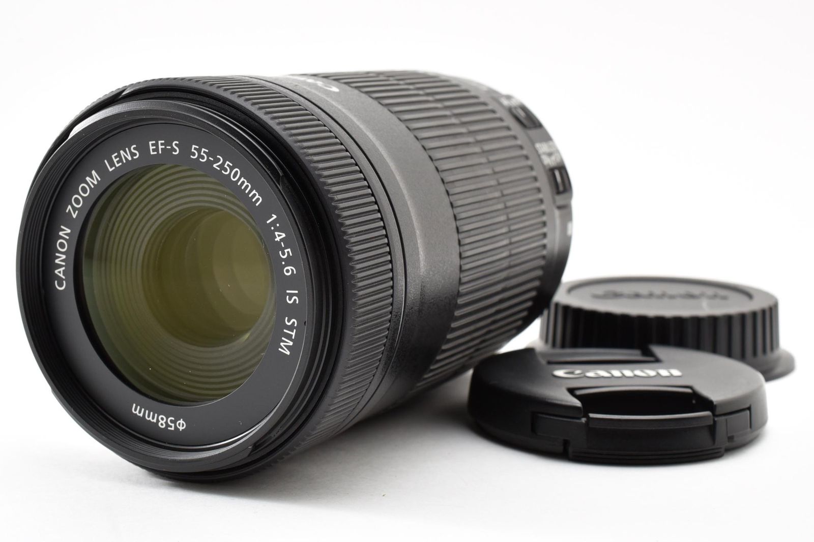 光学極上 Canon キャノン EF-S 55-250mm 4-5.6 IS STM AFレンズ #4582-2
