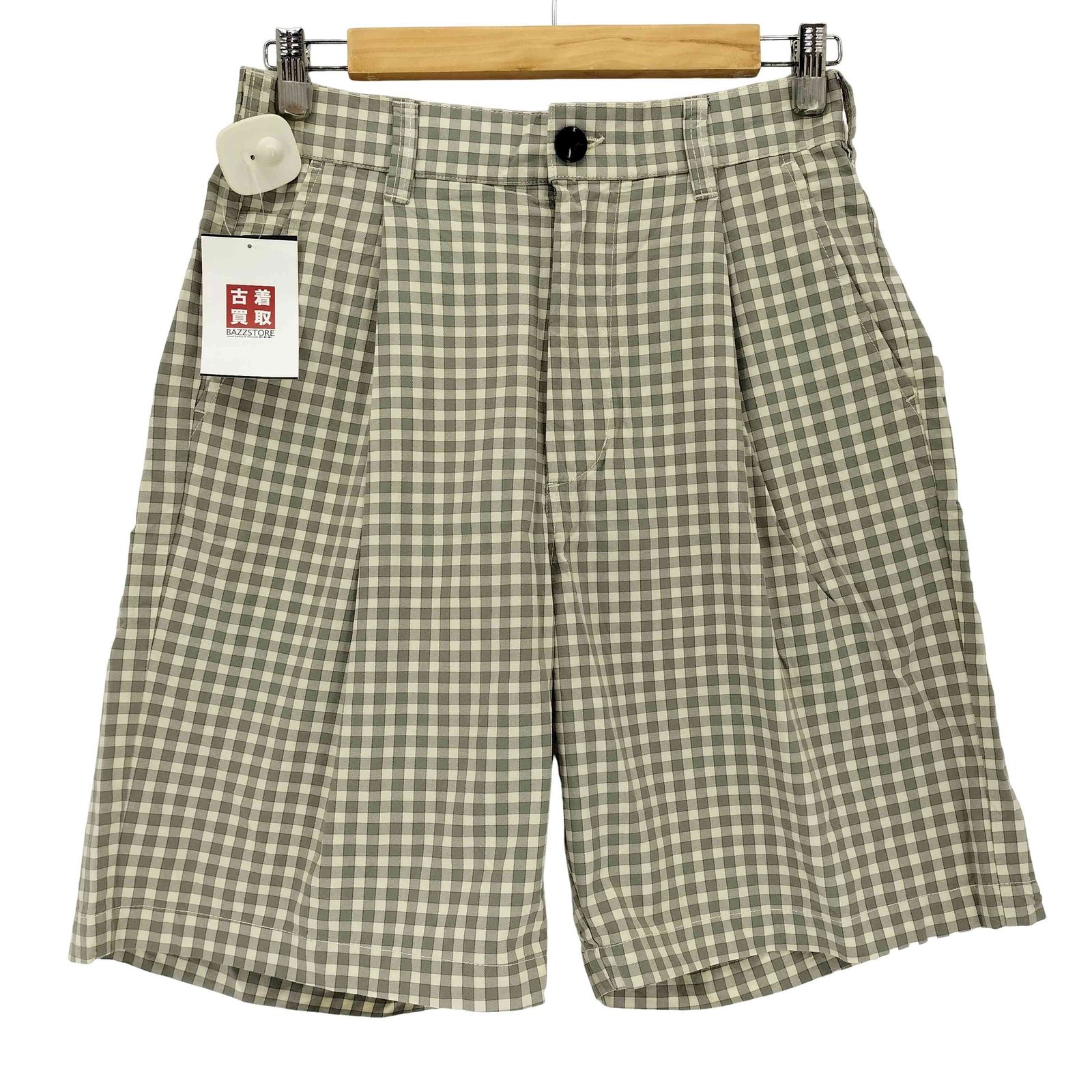 obey チェックショーツ　32サイズ オベイ OBEY 2タック ギンガムチェック コットンショーツ メンズ 30