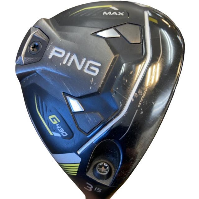 【中古】 ピン G430 MAX 3W フェアウェイウッド FW ALTA J CB BLACK(FW) (フレックスS) メンズ 男性用 右利き 右用 Cランク ゴルフクラブ