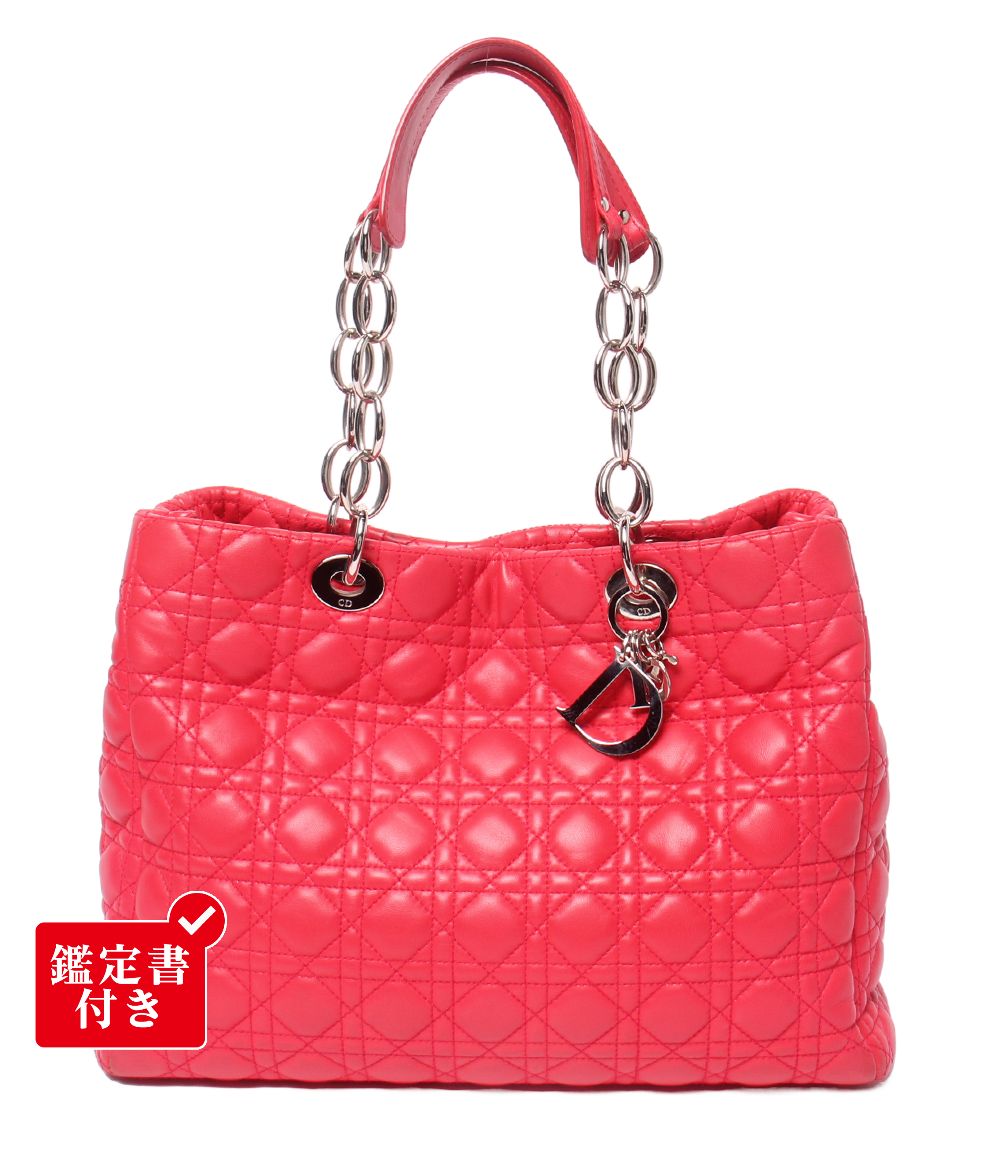 クリスチャンディオール トートバッグ ショルダーバッグ 肩掛け カナージュ 04-RU-1101 レディース Christian Dior