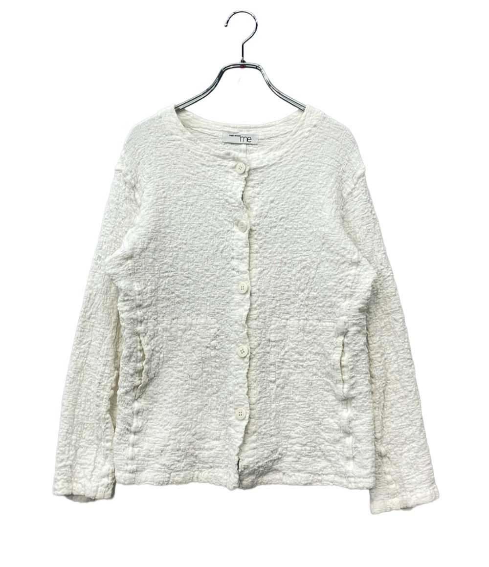 ミー イッセイミヤケ 長袖カーディガン ノーカラー CAULIFLOWER MI52FD221 レディース me ISSEY MIYAKE 13,594円