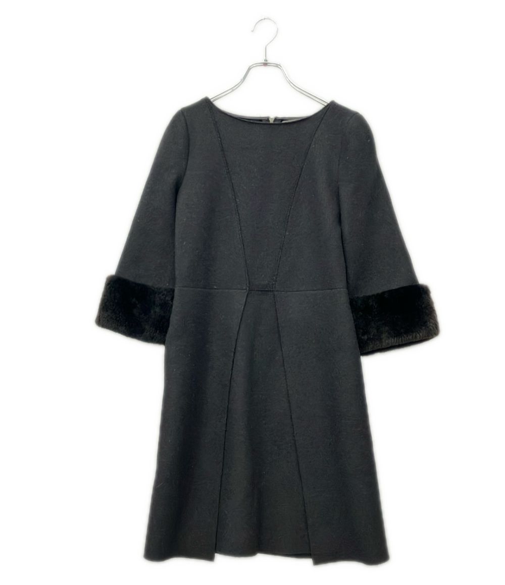 フォクシー ウール コートワンピース 27596-KAOFA118NMNJ レディース SIZE 38 (S) FOXEY