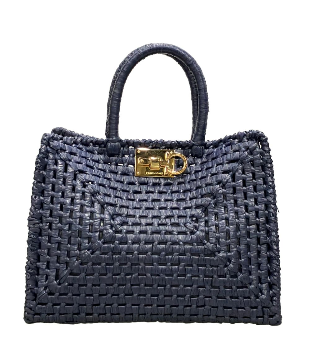 フェラガモ ハンドバッグ スタジオボックス ラフィア ガンチーニ レディース FERRAGAMO 53,262円