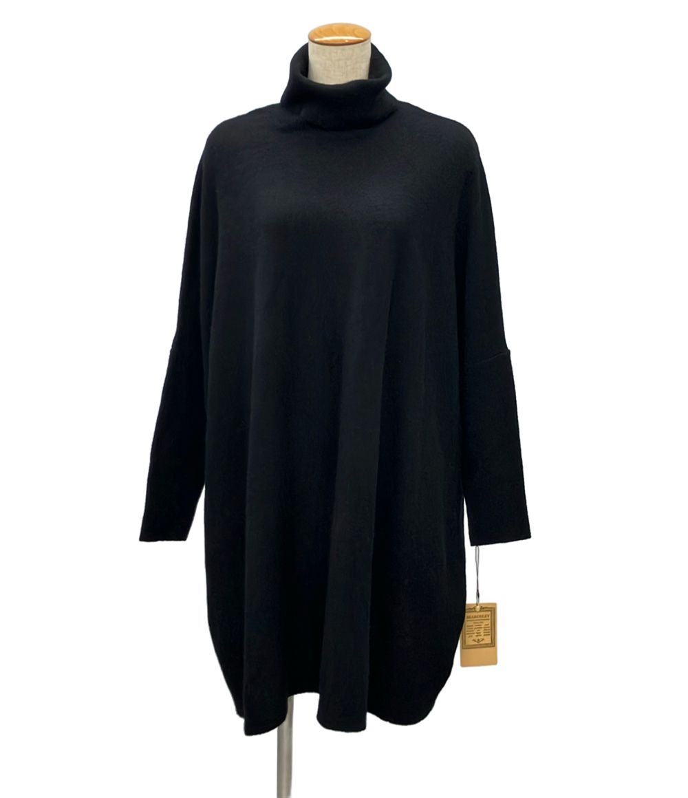 ビアズリー ビッグニットタートルネックワンピース BEZ1042505A0003 レディース SIZE F (M) BEARDSLEY
