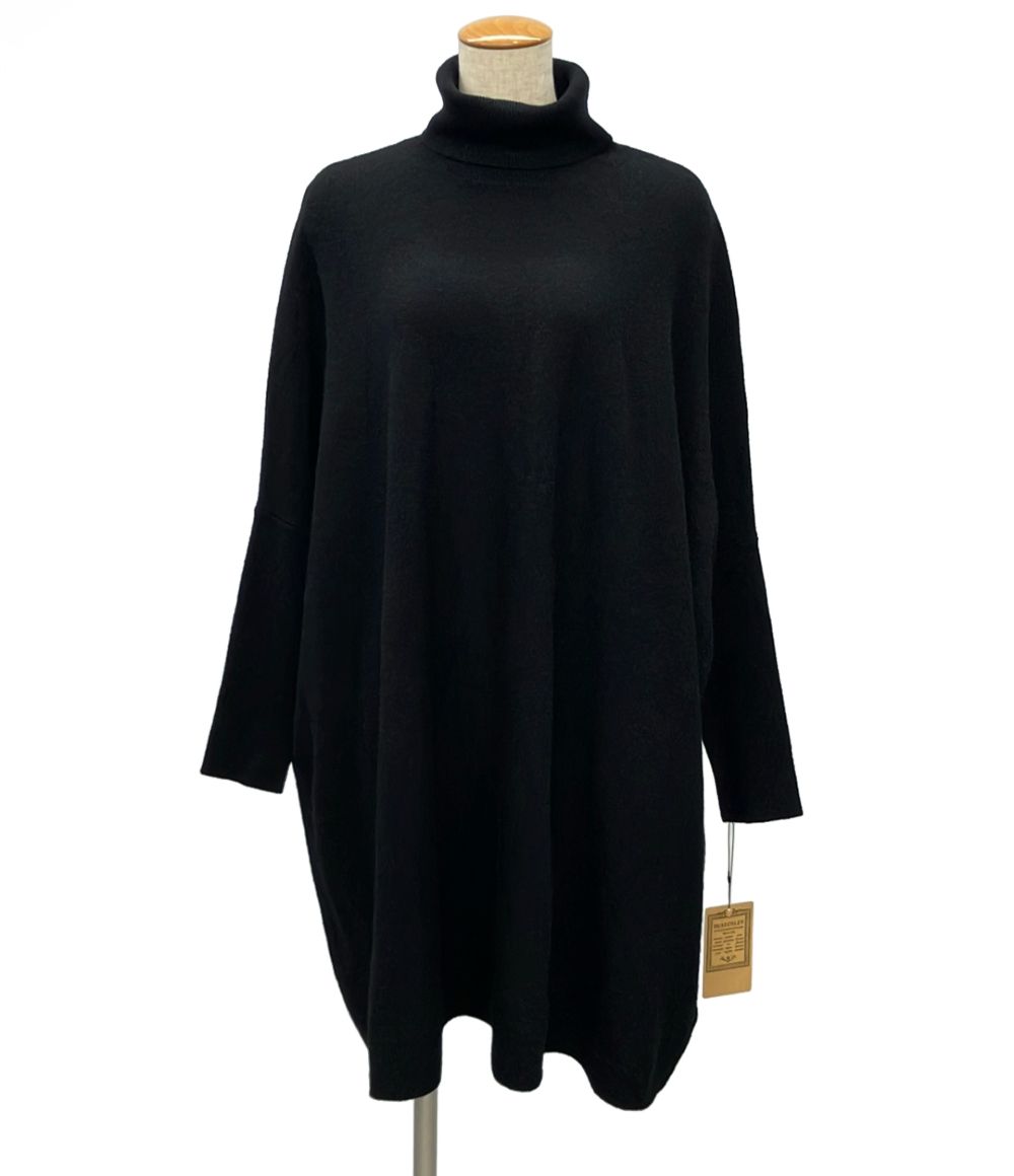 ビアズリー ビッグニットタートルネックワンピース BEZ1042505A0003 レディース SIZE F (M) BEARDSLEY