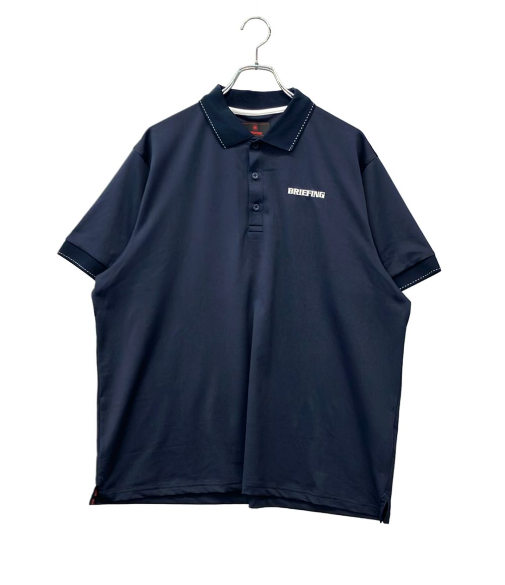 ブリーフィング 半袖ポロシャツ MS BG FLAG POLO RF BRG243M06 メンズ SIZE L BRIEFING