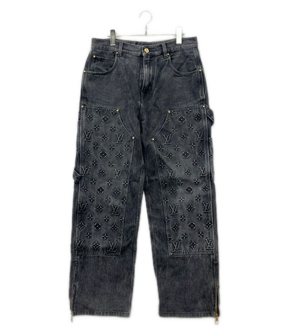 ルイ・ヴィトン モノグラム カーペンター デニムパンツ RM241Q CHX HQD45W メンズ SIZE 30 LOUIS VUITTON
