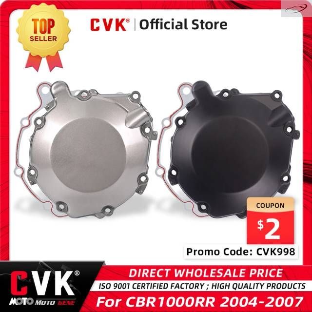 エンジンカバー モーターステーターカバー クランクケース コサイドシェルガスケット HONDA CBR1000RR 2004 - 07 CBR 1000用