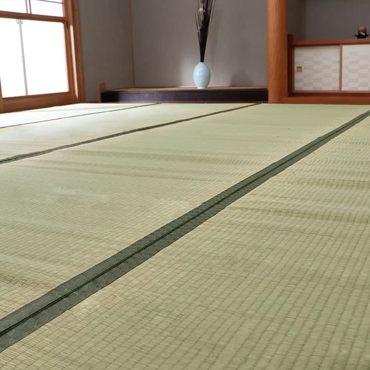 夏ラグ 夏用カーペット 純国産 い草 上敷き カーペット 双目織 『草津』 江戸間4.5畳(約261×261cm) 9,308円