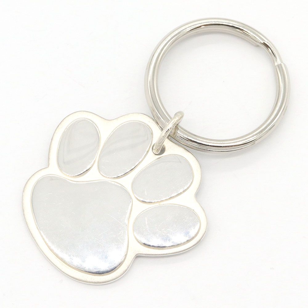 ティファニー キーリング paw pad SV 中古