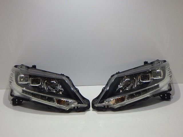 オデッセイ ヘッドライト左右 LED RC1 RC2 前期 アブソルート 100-18076 J0 コーティング 綺麗 260820026