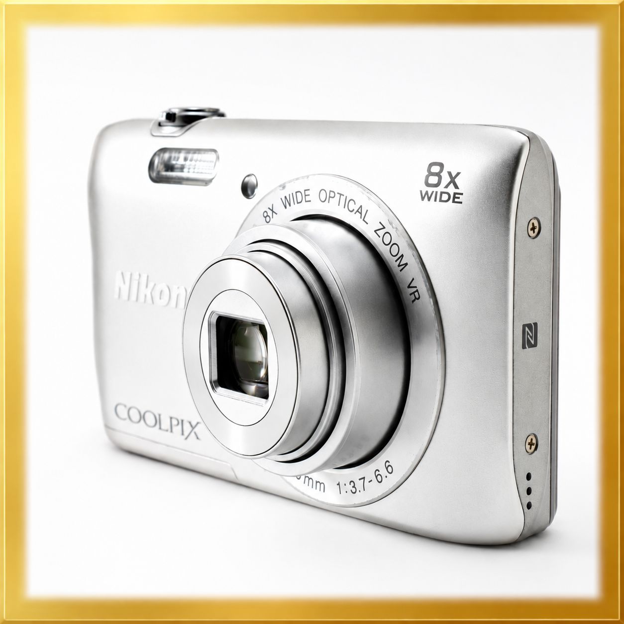 極美品｜Nikon COOLPIX A100 光学5倍 2005万画素 デジタルカメラ｜M392