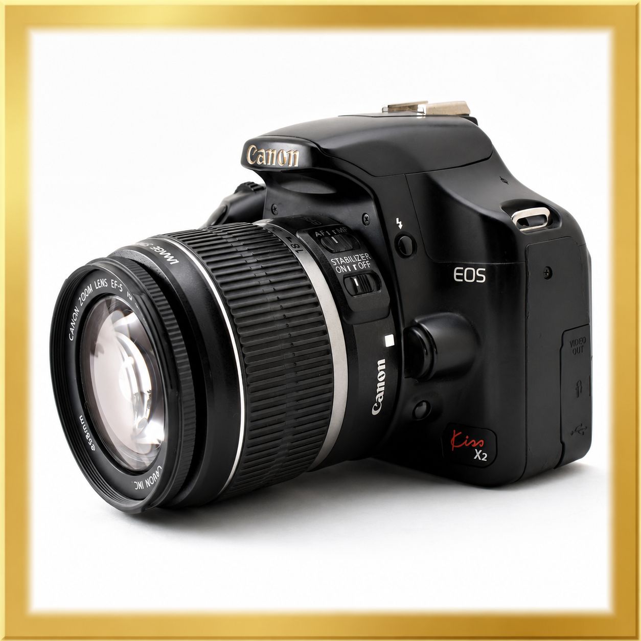 極美品｜付属品多数 Canon EOS Kiss X2 レンズキット デジタル一眼レフカメラ｜M358 9,100円