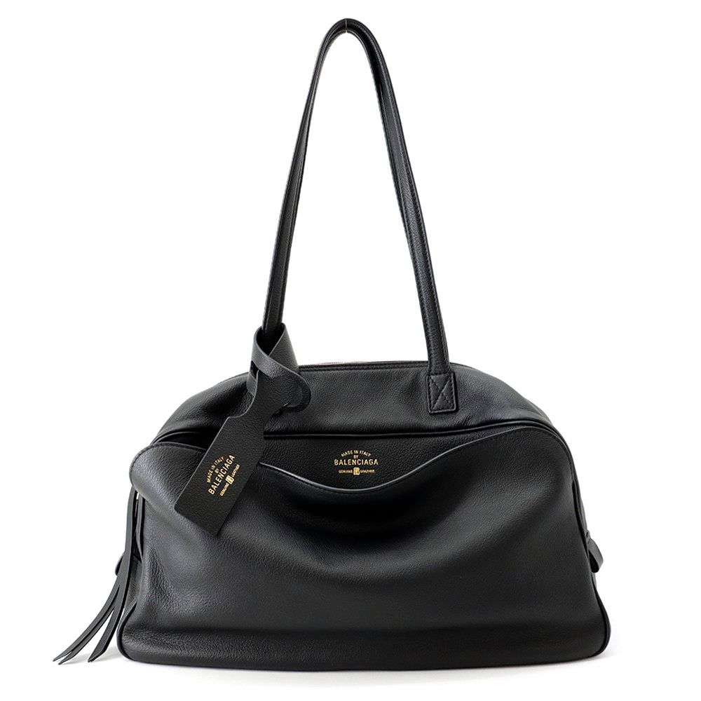 バレンシアガ ショルダーバッグ キャリー ボーリング バッグ ミディアム 826425 BALENCIAGA バッグ 黒 143,850円
