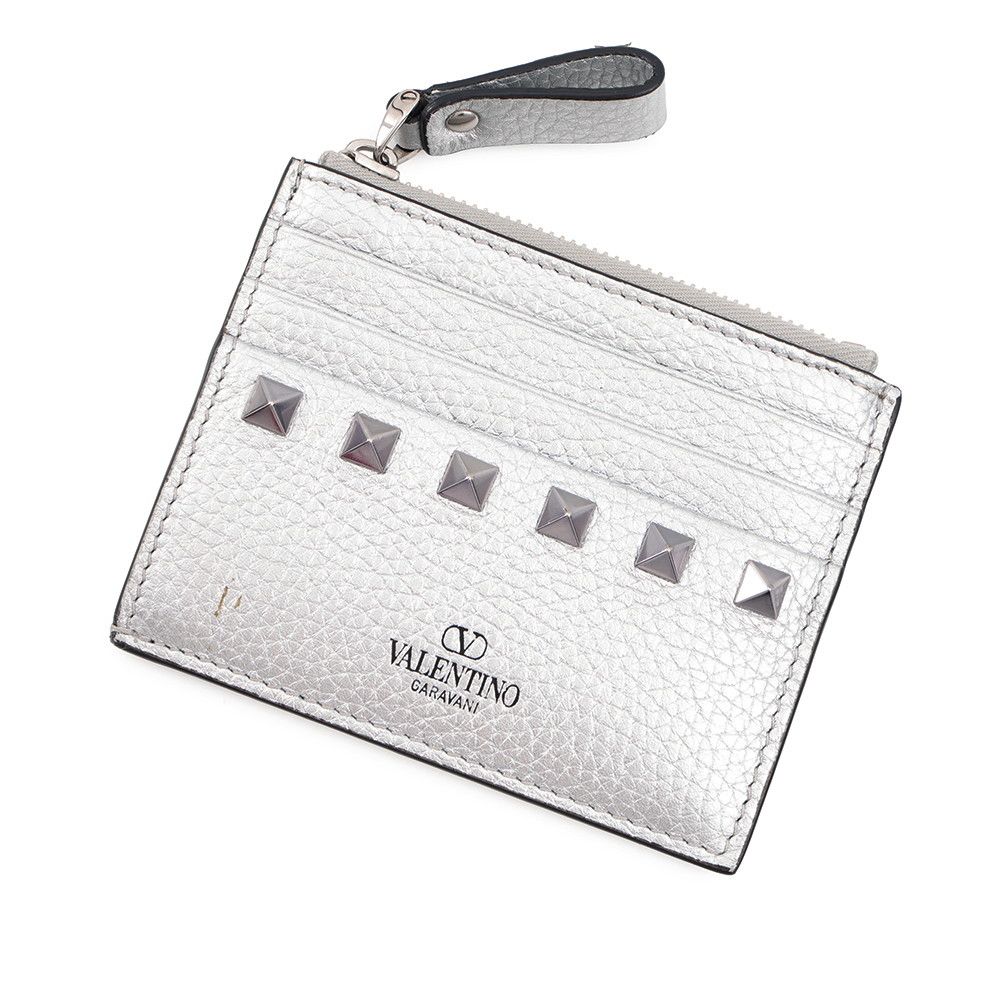 ヴァレンティノ・ガラヴァーニ コインケース スタッズ レザー VALENTINO 財布 カードケース 14,280円