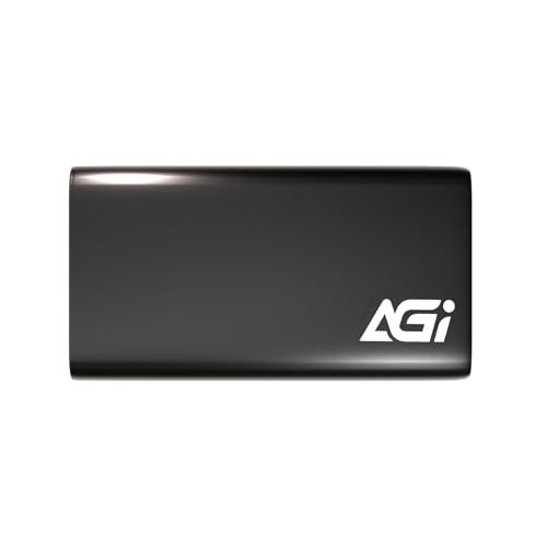 AGI 外付けSSD 1TB USB3.2 Gen2x2 ED298 ポータブル | 最大読出速度2050MB/秒, PS5/PS4/Win/Mac対応, 動作確認済み, アルミニウムケース★m bd38591f