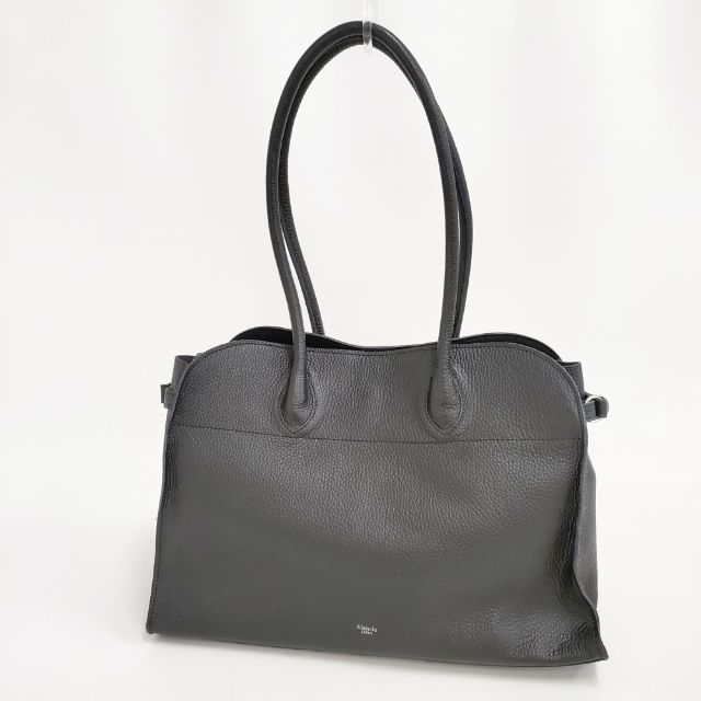 blancle ブランクレ レザー 牛革 ショルダーバッグ トートバッグ ブラック レディース【中古】6-0809G∞